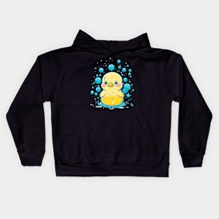 Rubber Duck And Duckling Men Women Kids Kids Hoodie